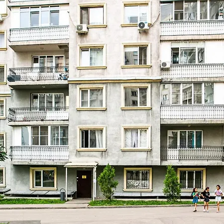 Шикарная Панорама Apartment Almaty Exterior photo