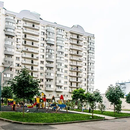 Шикарная Панорама Apartment Almaty Exterior photo